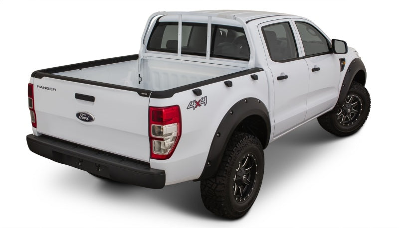 Bushwacker 11-15 Ford Ranger T6 Bed Rail Caps - Black-tuningsupply.com