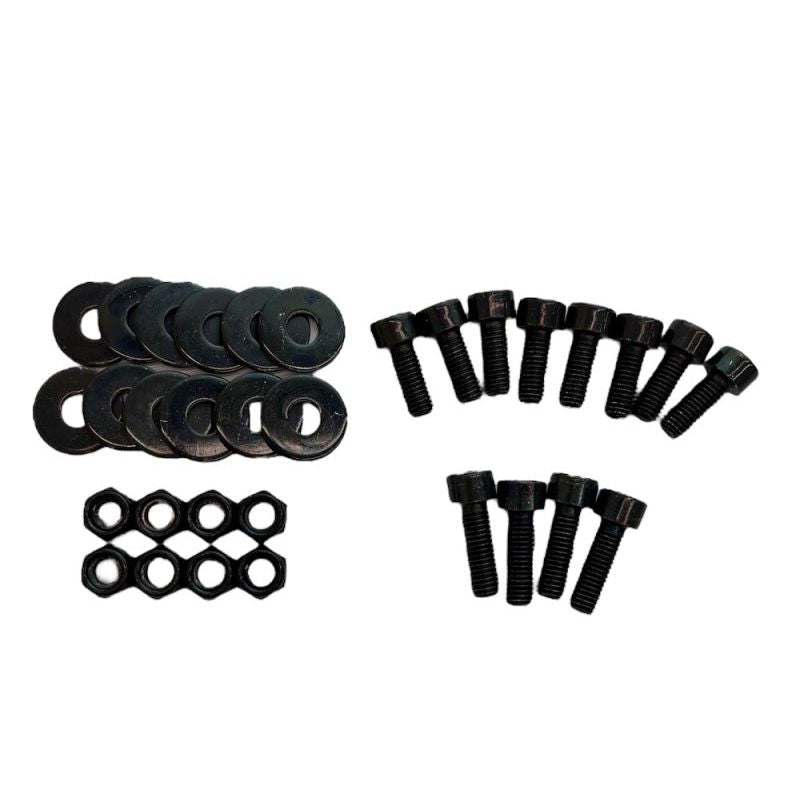 Sparco Seat Hardware Spacer Kit Side Mount - Black Zinc-Seat Brackets & Frames-SPARCO-SPA50002ZN-SMINKpower Performance Parts