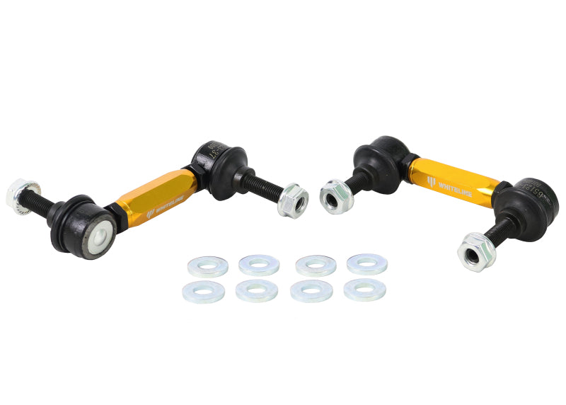 

Whiteline KLC243 - WHLKLC243 - Whiteline 04-14 Volkswagen Golf Rear Sway Bar End Link Kit - Shipped in Europe - Tuningsupply.com
