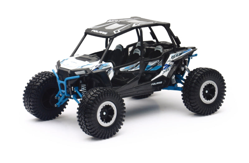 New Ray Toys Polaris RZR XP4 Rock Crawler (White Lightning)/ Scale - 1:18-tuningsupply.com