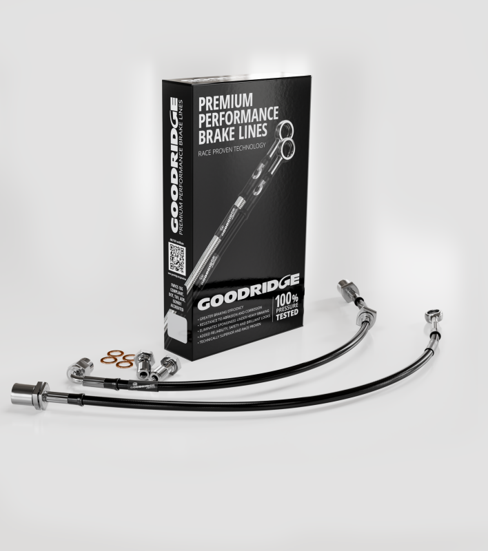 Goodridge 05-19 Chrysler 300 Stainless Steel Rear Brake Lines-tuningsupply.com