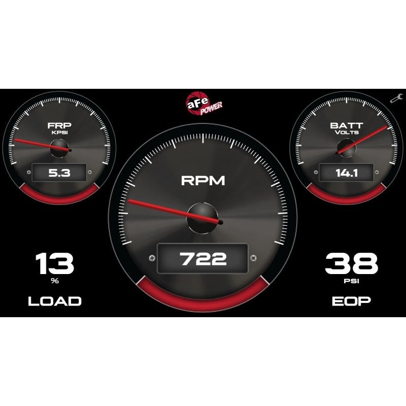 aFe AGD Advanced Gauge Display Digital 5.5in Monitor 08-18 Dodge/RAM/Ford/GM Diesel Trucks-tuningsupply.com