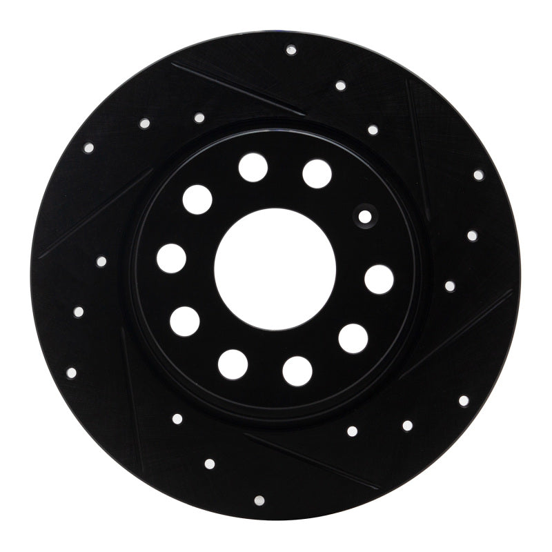 

R1 Concepts 633-74031R - RNC633-74031R - R1 05-25 Audi A3 Sportback E-Tron Rear Right Drilled & Slotted Black Brake Rotor - Shipped in Europe - Tuningsupply.com
