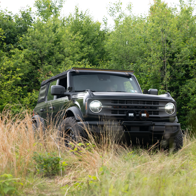 Borne Off-Road 7in Round Light Cover Black-tuningsupply.com