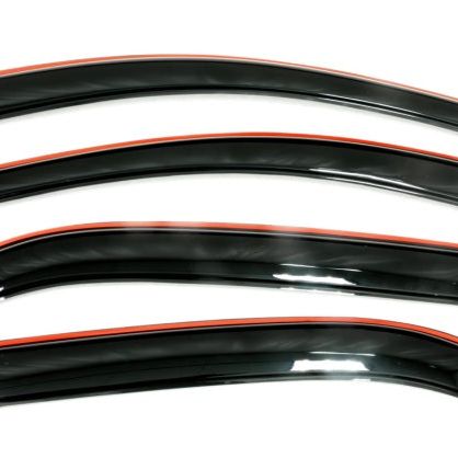 AVS 08-18 Toyota Sequoia Ventvisor In-Channel Front & Rear Window Deflectors 4pc - Smoke-tuningsupply.com