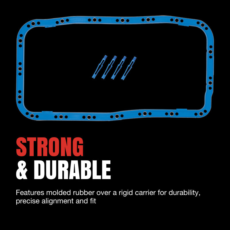 

Fel-Pro OS34510T - FELOS34510T - Fel-Pro Chevrolet C10 Engine Oil Pan Gasket Set PermaDryPlus rigid carrier, Oil Pan SnapUps Included - Shipped in Europe - Tuningsupply.com
