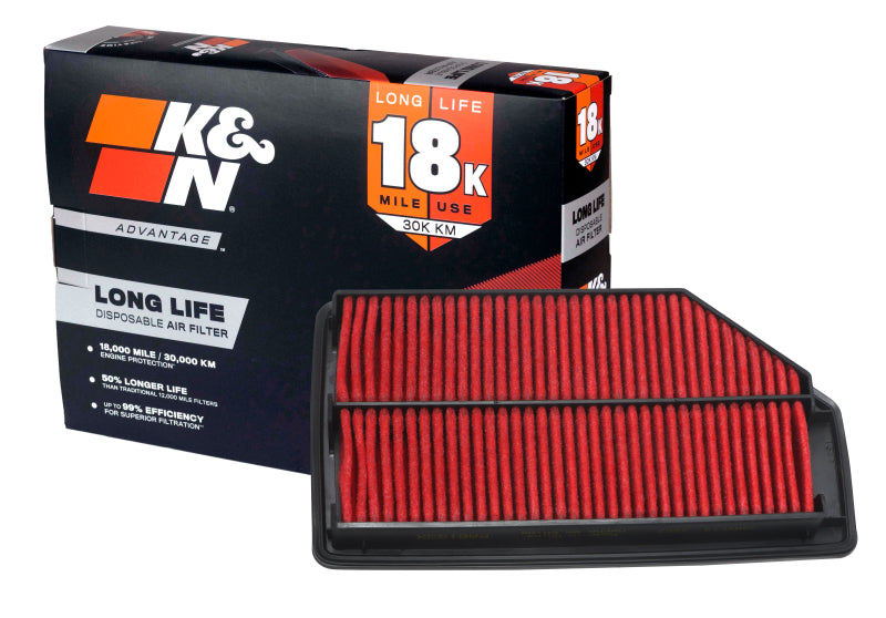 

K&N Engineering KNA-2461 - KNNKNA-2461 - K&N Honda Odyssey V6-3.5L F/I 11-17 Air Filter - Shipped in Europe - Tuningsupply.com
