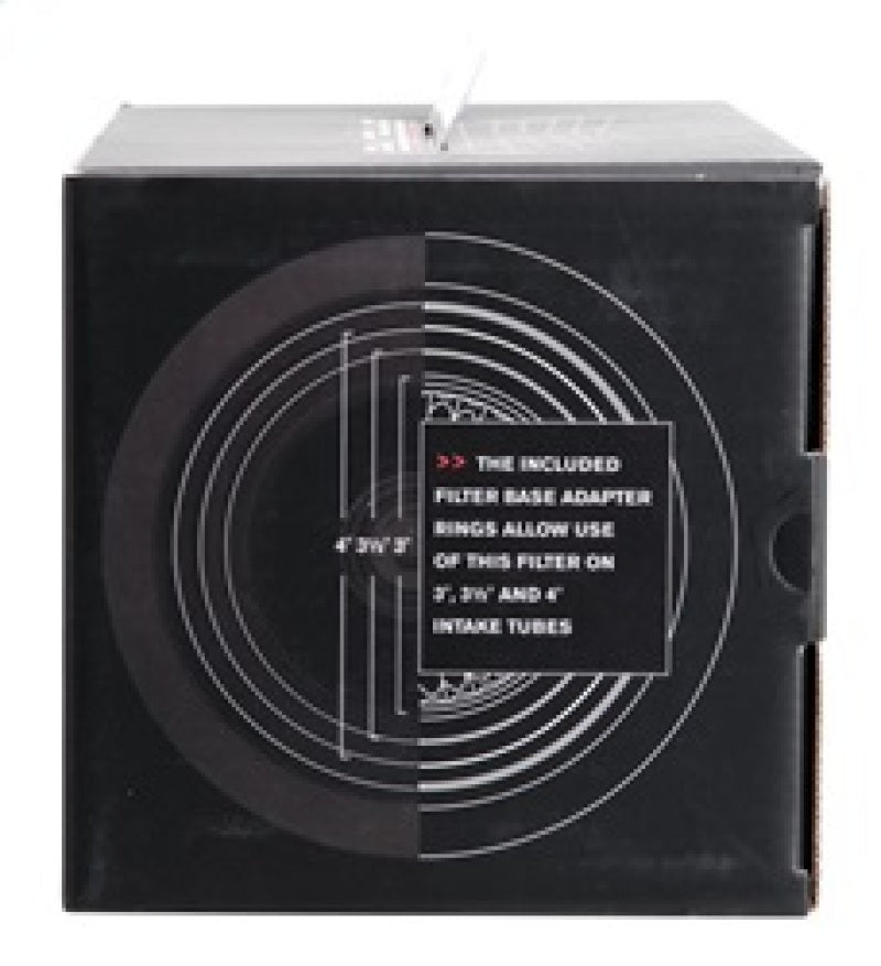 

Spectre 9731 - SPE9731 - Spectre Adjustable Conical Air Filter 9-1/2in. Tall (Fits 3in. / 3-1/2in. / 4in. Tubes) - Black - Shipped in Europe - Tuningsupply.com
