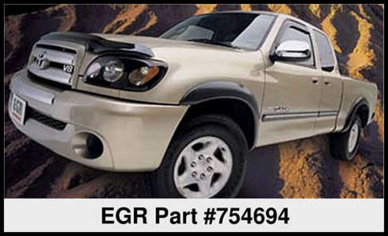 

EGR  - EGR754694 - EGR 00-06 Toyota Tundra Rugged Look Fender Flares - Set (754694) - Shipped in Europe - Tuningsupply.com
