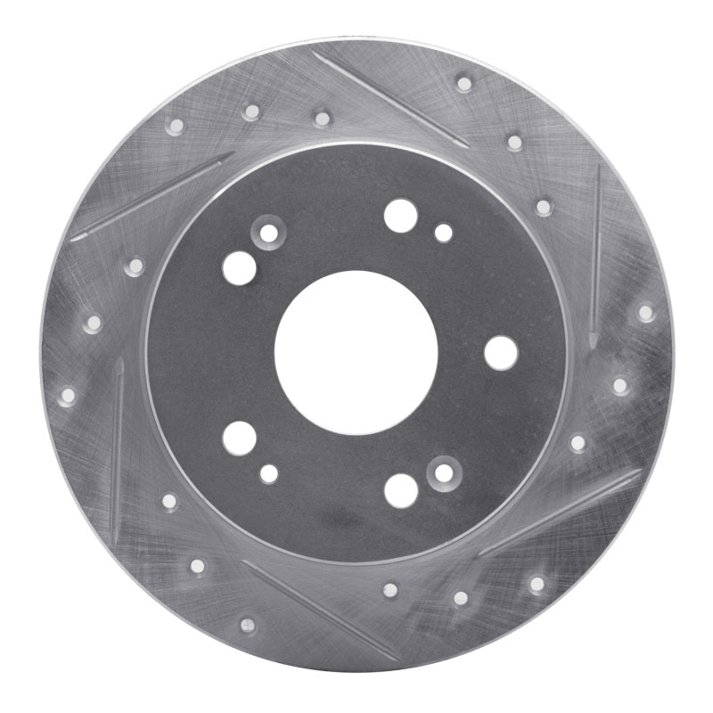 

R1 Concepts 631-59024R - RNC631-59024R - R1 06-15 Honda Civic Si Rear Right Drilled & Slotted Silver Brake Rotor - Shipped in Europe - Tuningsupply.com
