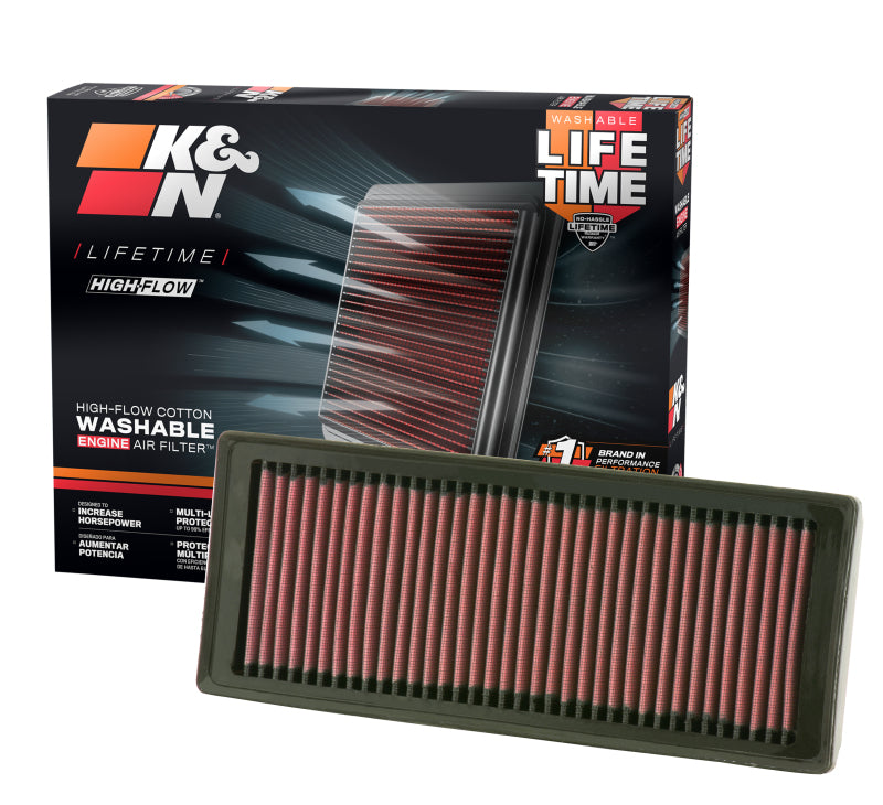 

K&N Engineering 33-2945 - KNN33-2945 - K&N Audi A4 1.8L Drop In Air Filter - Shipped in Europe - Tuningsupply.com
