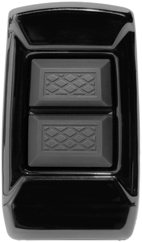 Kuryakyn Enygma Brake Pedal Pad FL Touring Models - Gloss Black-tuningsupply.com