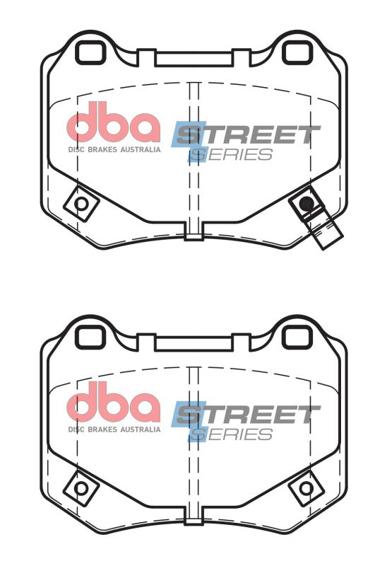 

DBA  - DBADB15007SS - DBA 18-21 Subaru WRX STI Rear Street Series Brake Pads - Shipped in Europe - Tuningsupply.com
