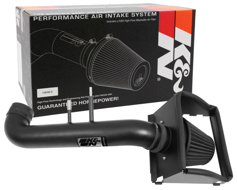 

K&N Engineering 71-2591 - KNN71-2591 - K&N 2015 Ford F150 5.0L V8 Blackhawk Performance Intake Kit - Shipped in Europe - Tuningsupply.com
