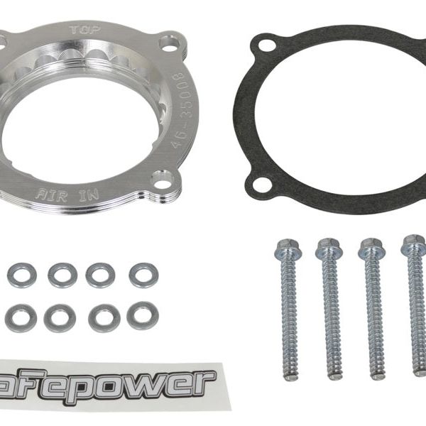 aFe Silver Bullet Throttle Body Spacer 2018+ Jeep Wrangler (JL) V6 3.6L-tuningsupply.com