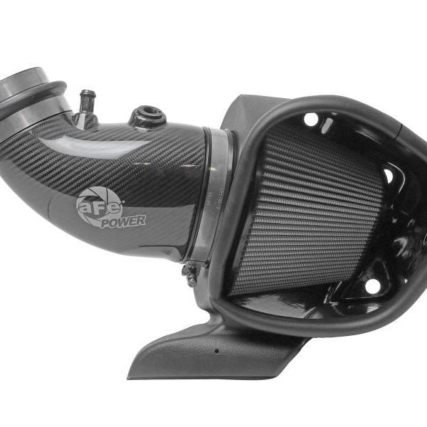 aFe 12-21 Jeep Grand Cherokee 6.4L Track Series Carbon Fiber Cold Air Intake w/Pro Dry S Filter-tuningsupply.com