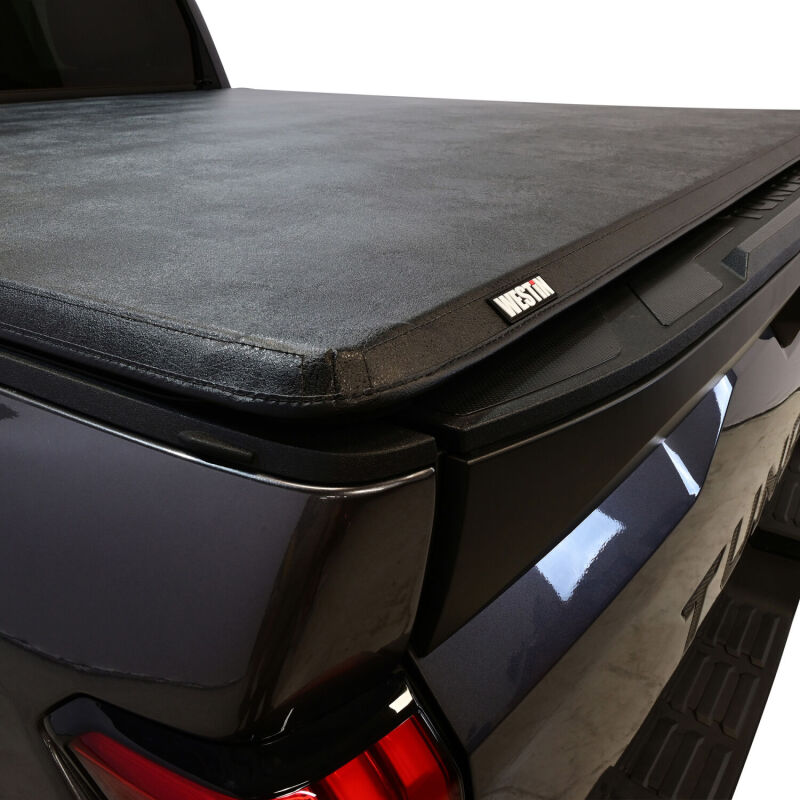 

Westin 19-20285 - WES19-20285 - Westin 2022+ Toyota Tundra 66in Bed Soft Tri-Fold Tonneau Cover - Shipped in Europe - Tuningsupply.com
