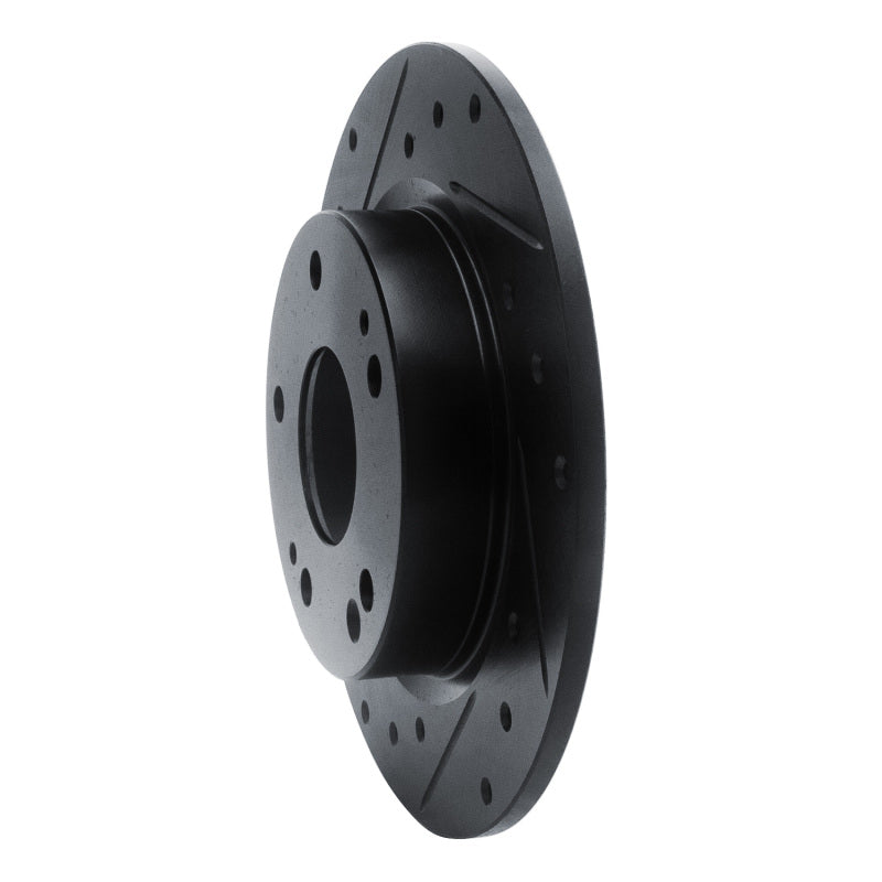 

R1 Concepts 633-59059L - RNC633-59059L - R1 2016-2025 Honda Civic Coupe Rear Left Drilled & Slotted Black Brake Rotor - Shipped in Europe - Tuningsupply.com
