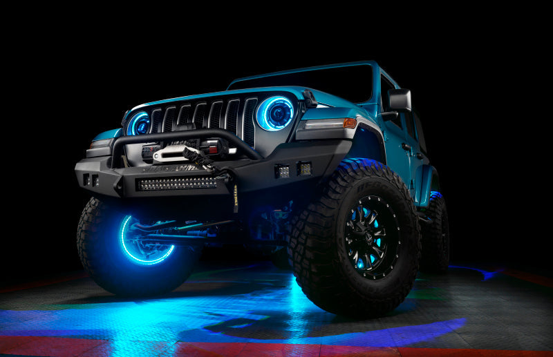 Oracle Oculus Bi-LED Projector Headlights for Jeep JL/Gladiator JT - w/ BC1 Controller SEE WARRANTY-tuningsupply.com