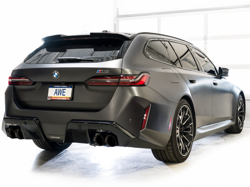 

AWE Tuning 3020-43790 - AWE3020-43790 - AWE Tuning BMW G90/G99 M5 Track Edition Cat-Back Exhaust - Diamond Black Tips - Shipped in Europe - Tuningsupply.com
