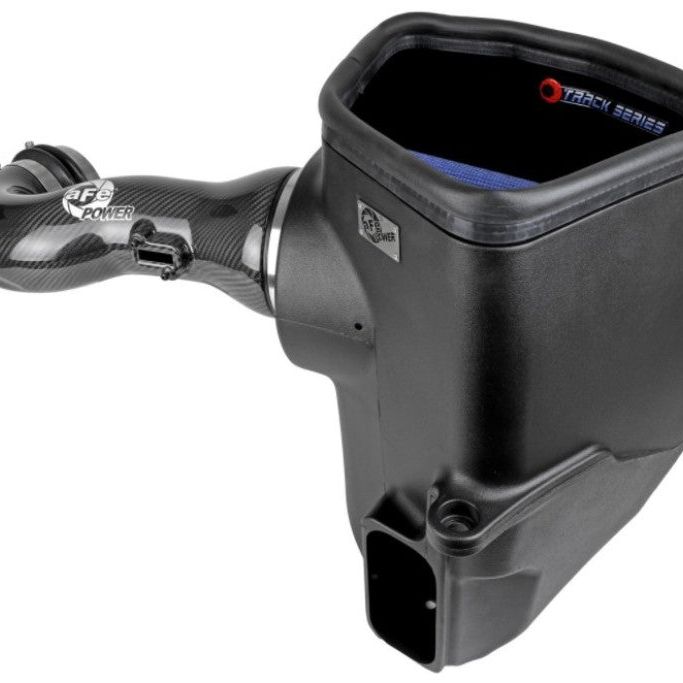 aFe 19-20 GM Trucks 5.3L/6.2L Track Series Carbon Fiber Cold Air Intake System With Pro 5R Filters-tuningsupply.com