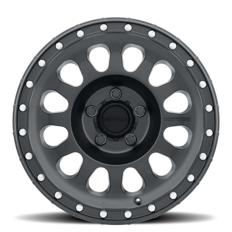 
  

Method Wheels MR31578550500 - MRWMR31578550500 - Method MR315 17x8.5 0mm Offset 5x5 71.5mm CB Matte Black Wheel - Shipped in Europe - Tuningsupply.com

