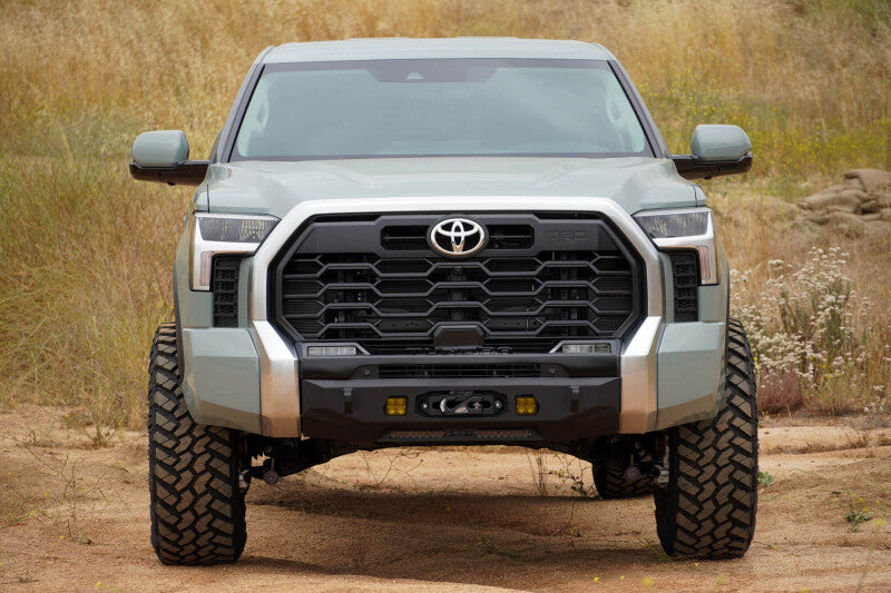 

DV8 Offroad FBTT2-05 - DVEFBTT2-05 - DV8 - 2022 Toyota Tundra Centric Series Front Bumper - Shipped in Europe - Tuningsupply.com
