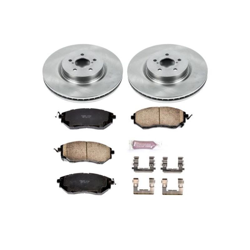 

PowerStop KOE285 - PSBKOE285 - Power Stop 14-18 Subaru Forester Front Autospecialty Brake Kit - Shipped in Europe - Tuningsupply.com
