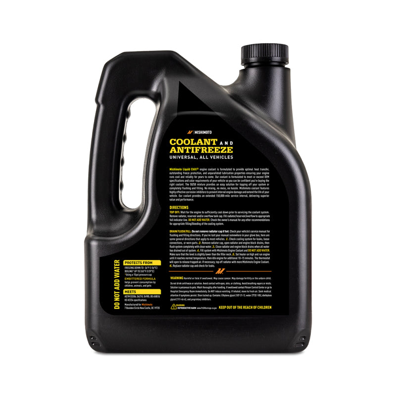 

Mishimoto  - MISMMRA-LC-EG-YW - Mishimoto Liquid Chill EG Coolant, Universal, Yellow - Shipped in Europe - Tuningsupply.com
