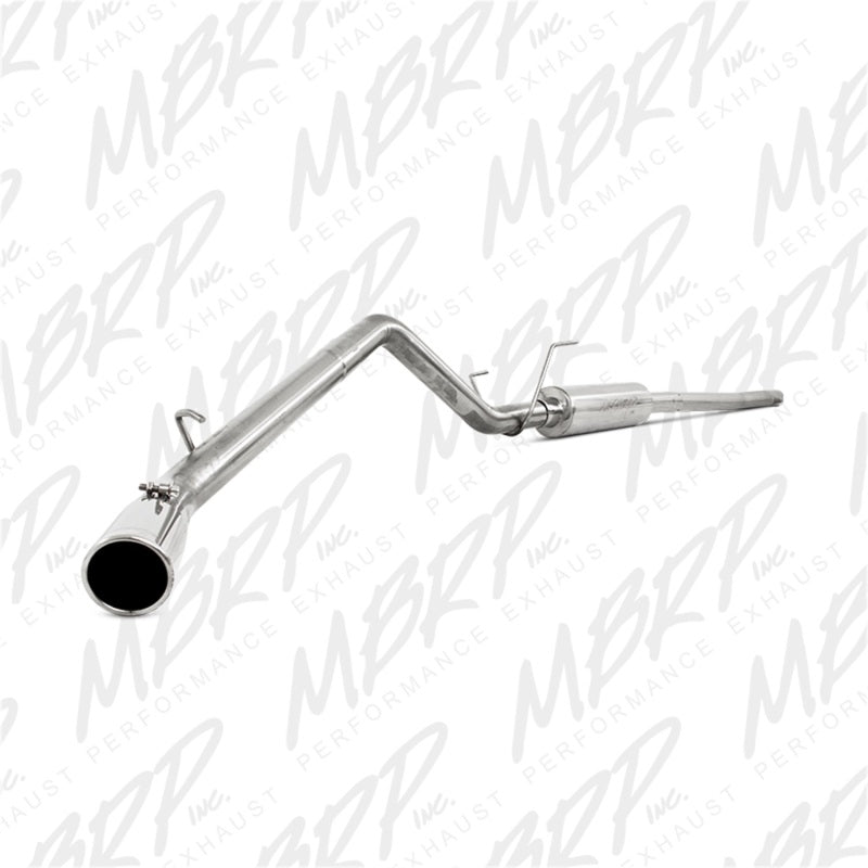 MBRP 06-08 Ram Hemi 1500 Mega Cab 5.7L / 03-13 Ram Hemi 2500/3500 5.7L T409 3in Cat Back Single Side-tuningsupply.com