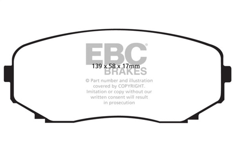 
  

EBC DP41794R - EBCDP41794R - EBC 11-14 Ford Edge 2.0 Turbo Yellowstuff Front Brake Pads - Shipped in Europe - Tuningsupply.com

