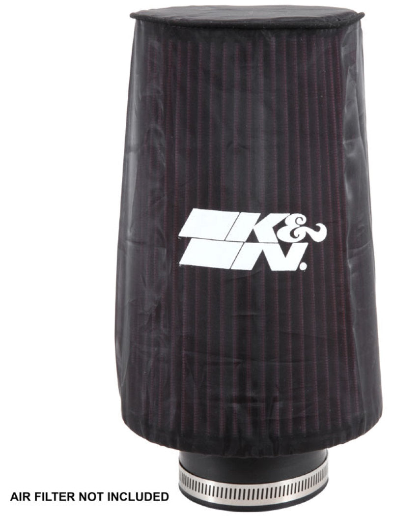 

K&N Engineering RE-0810PK - KNNRE-0810PK - K&N Universal Round Tapered Filter Wrap - Black - 6in Base ID x 4.625in Top ID x 9in Height - Shipped in Europe - Tuningsupply.com
