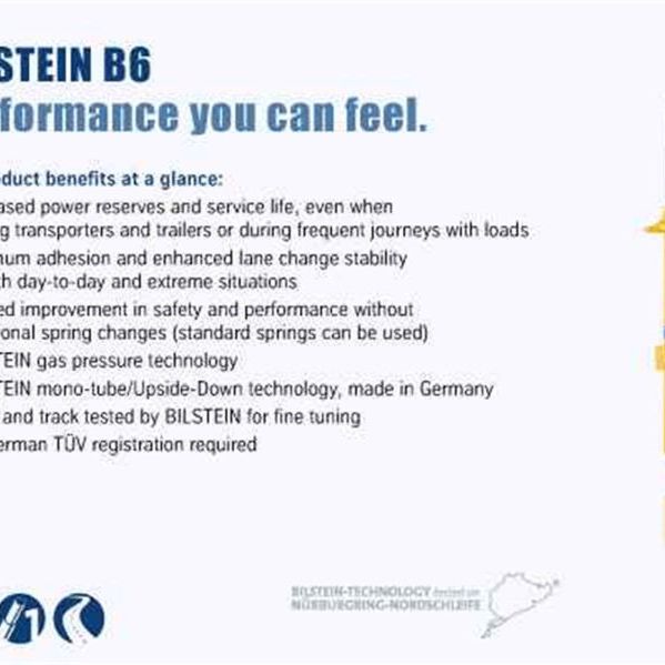 Bilstein B6 16-17 Fiat 500X 4WD Front Right Suspension Strut Assembly-tuningsupply.com