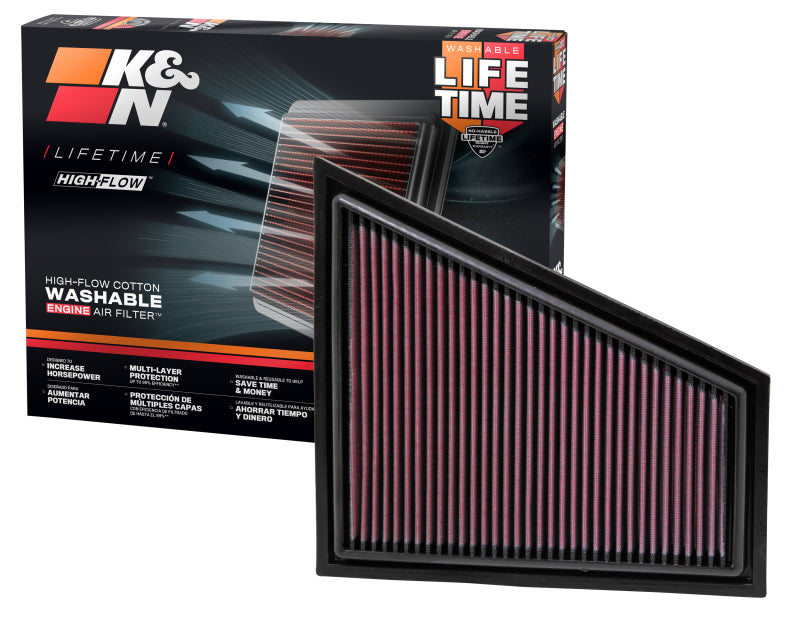 

K&N Engineering 33-2963 - KNN33-2963 - K&N 09-10 BMW Z4 2.5/3.0L-L6 Drop In Air Filter - Shipped in Europe - Tuningsupply.com
