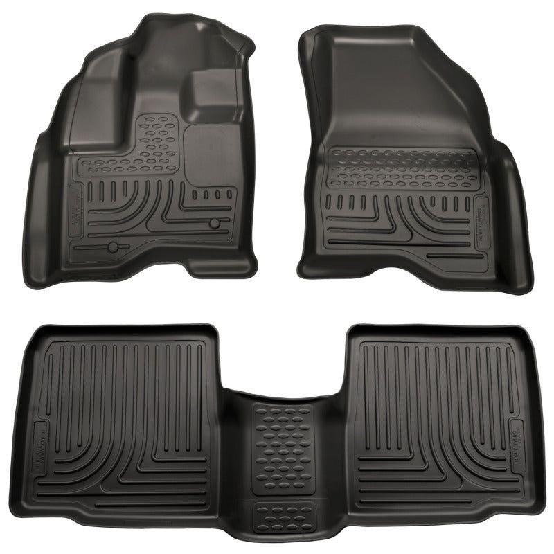 Husky Liners 09-13 Lincoln MKS WeatherBeater Combo Black Floor Liners-tuningsupply.com