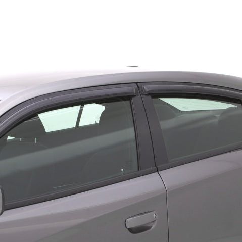 AVS 11-18 Dodge Charger Ventvisor Outside Mount Window Deflectors 4pc - Smoke-tuningsupply.com