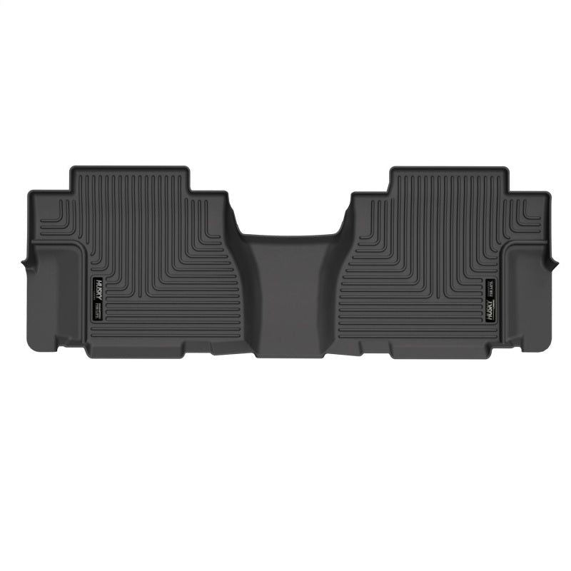 Husky Liners 08-22 Toyota Sequoia X-Act Contour Black 2nd Seat Floor Liners (w/o Second Row)-tuningsupply.com