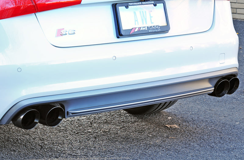 

AWE Tuning 3020-43050 - AWE3020-43050 - AWE Tuning Audi C7 / C7.5 S6 4.0T Track Edition Exhaust - Diamond Black Tips - Shipped in Europe - Tuningsupply.com
