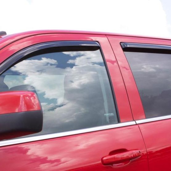 AVS 10-18 Toyota 4Runner Ventvisor In-Channel Front & Rear Window Deflectors 4pc - Smoke-tuningsupply.com