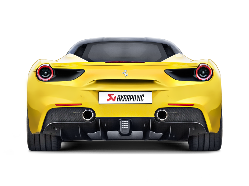 

Akrapovic MTP-FE488H - AKRMTP-FE488H - Akrapovic 16-17 Ferrari 488 GTB/488 Spyder Slip-On Line (Titanium) w/ Carbon Tips - Shipped in Europe - Tuningsupply.com
