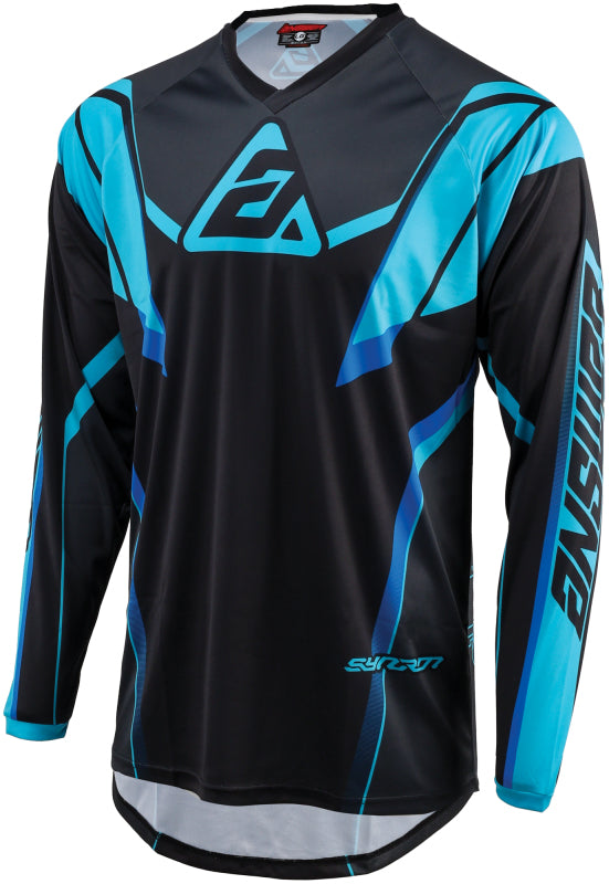 Answer 25 Syncron Envenom Jersey Blue/Black - Medium-tuningsupply.com