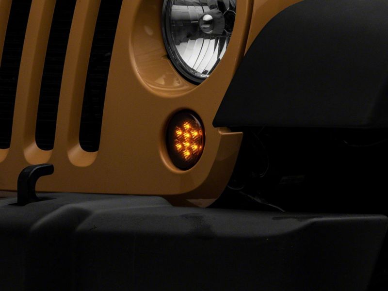 

Raxiom J142671 - RAXJ142671 - Raxiom 07-18 Jeep Wrangler JK Axial Series LED Turn Signals- Smoked - Shipped in Europe - Tuningsupply.com
