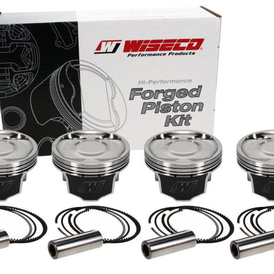 Wiseco Subaru EJ257 WRX/STI 4v Dish -19cc 100mm Piston Shelf Stock Kit-Piston Sets - Forged - 4cyl-Wiseco-WISK598M100AP-SMINKpower Performance Parts