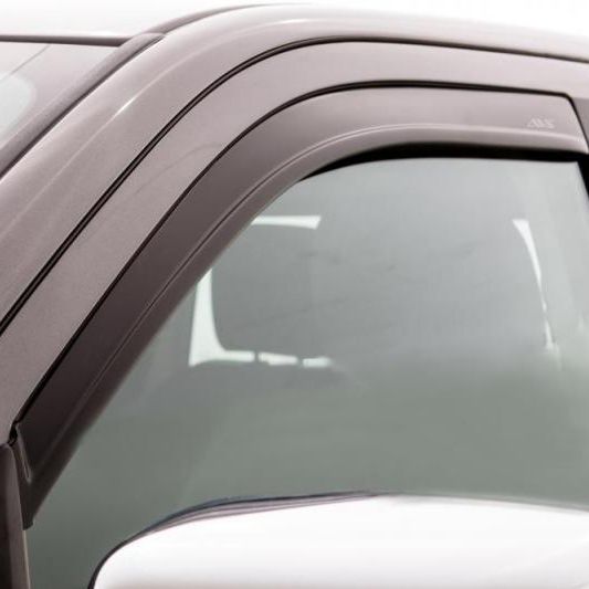 AVS 05-15 Toyota Tacoma Double Cab Ventvisor Low Profile Window Deflectors 4pc - Matte Black-tuningsupply.com