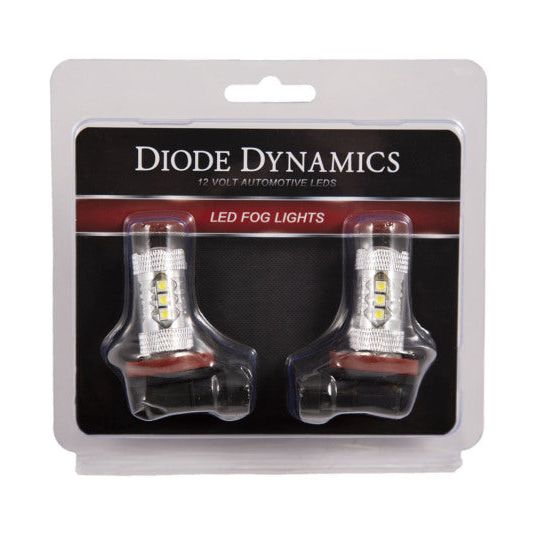 Diode Dynamics H11 XP80 LED - Cool - White (Pair)-tuningsupply.com