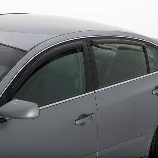 AVS 07-12 Nissan Altima Ventvisor Outside Mount Window Deflectors 4pc - Smoke-tuningsupply.com