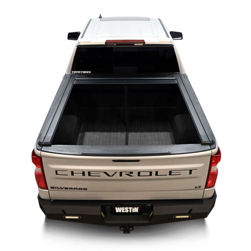 

Westin 19-64745 - WES19-64745 - Westin 19-26 GM  Silverado/Sierra 1500 5ft 8in Bed Manual Retractable Tonneau Cover - Black - Shipped in Europe - Tuningsupply.com
