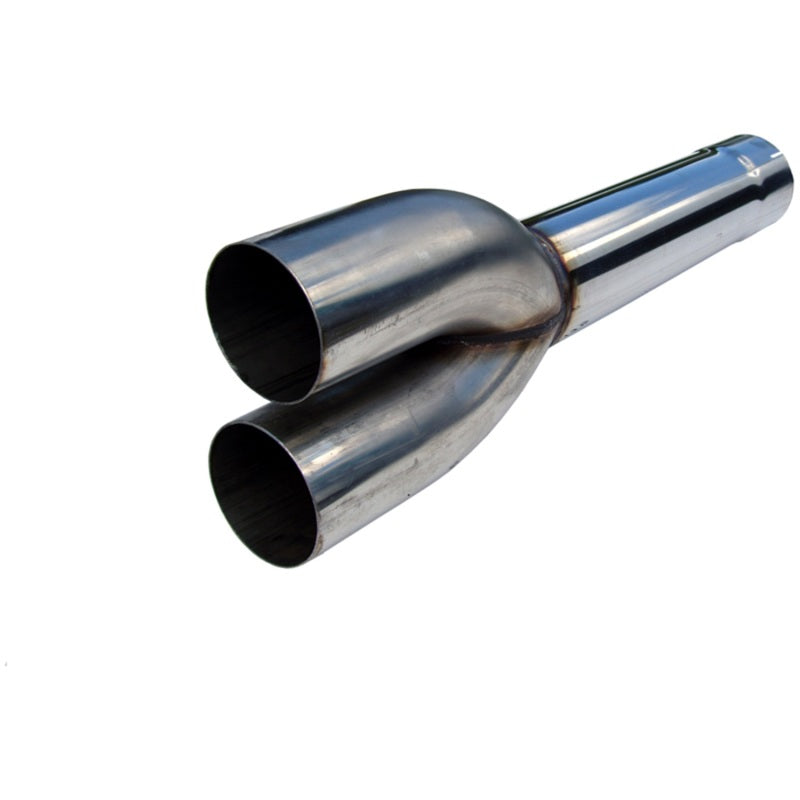 MBRP Universal (not 6.4L Ford Chevy LMM or 6.6L Dodge) Dual Muffler Delete Pipe 4 Inlet /Outlet 27-tuningsupply.com