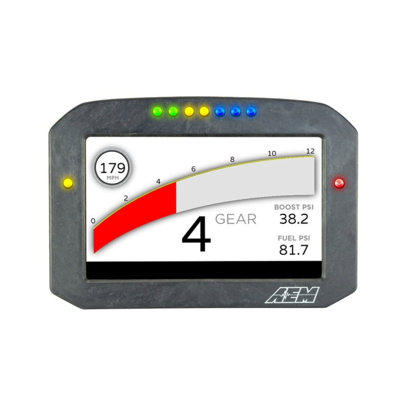 

AEM 30-5702F - AEM30-5702F - AEM CD-7G Carbon Flush Digital Dash Display w/ Internal 20Hz GPS & Antenna - Shipped in Europe - Tuningsupply.com
