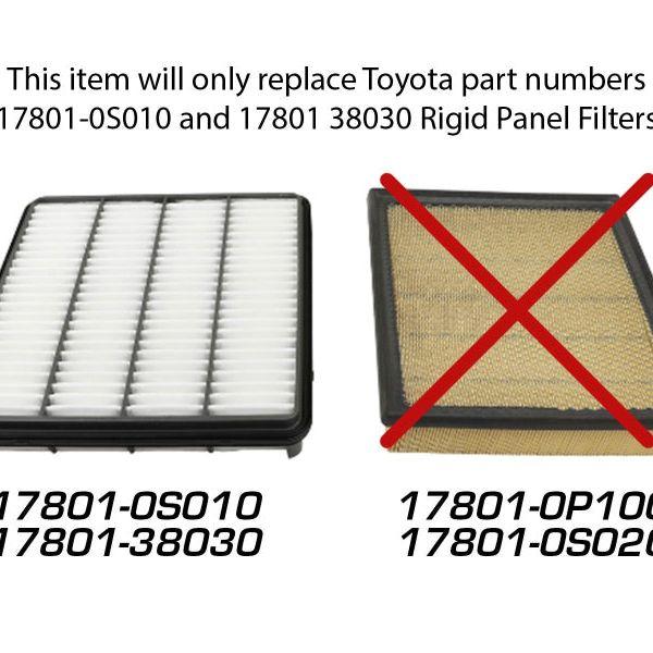 aFe MagnumFLOW Air Filters OER PDS A/F PDS Toyota Tundra 07-11 V8-4.7/5.7L-tuningsupply.com